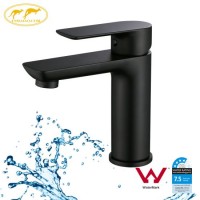Watermark Square Round Black Bathroom Basin Faucet Distributor (103101BK)