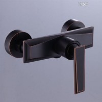 Wall Mounted Bathroom Rainfall Surface Mounted Shower Faucet