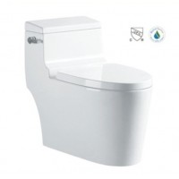 720x390X690mm Siphon Flushing Sanitary Ware Ceramic Toilet Bathroom Commode Wc