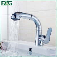 Flg Pull out Chrome Kitchen/Bathroom Waterfall Faucet/Tap