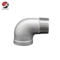 Junya Brand Casting Thread 304 Stainless Steel 90 Degree Pipe Street Elbow Used in Bathroom Toilet K