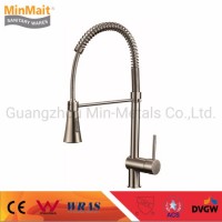 Spring Brass Kitchen Faucet Sink Mixer Hj-82h10
