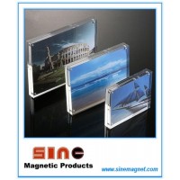 Acrylic Magnetic Photo Frame/Desktop Decoration