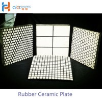 Industry Wear Resistant Chute Liner Use Steel Ceramic Wear panel Plate