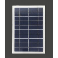 6W 5V Frameless Small Polycrystalline Solar Panel