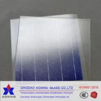 Professional Production Solar Glass Sealed with Solar Cells