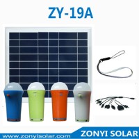 Portable Solar LED Lights Zy-19A 4 Colors