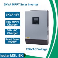 5kVA Hybrid Inverter 80A MPPT 48VDC to 230VAC Solar Inversor