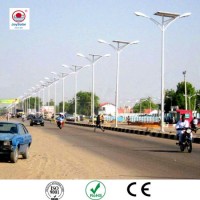 2020 New Product IP66 12V 24V 30W 60W 80W 100W Solar Street Lights with Pole