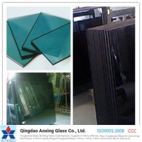 Lake Blue/Color/Tinted/Clear Toughened/Float Reflective Glass for Building/Window