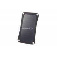 Sunpower 6.5W 5V Portable Flexible Solar Panel Charger with 5V 1A USB Port for Powerbank Laptop Cell