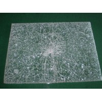 6.38-11.52mm Laminated Broken Glass for Decoration