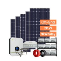 2kw off Grid Solar Power System Complete off-Grid Solar Energy System 2000W Solar Kit