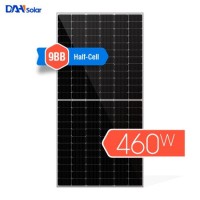 Monocrystalline Silicone PV Solar Panel 9bb Half Cut Solar Modules