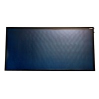 100L/200L Blue/Black Film Laser Welding Flat Plate Solar Collector for Solar Hot Water Heater