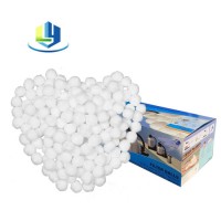 Color Box Packaging Filter Ball Media 100% Polyethylene Swimming Pool Flowclear Polysphere Filter Ba