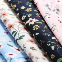 Cotton Woven Plain Poplin Print Fabric for Home Textile