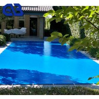 Anti-UV Swimming Pool PVC Coated Tarpaulin Cover Fabric