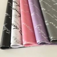 Printed English Tissue Paper for Wrapping Material Gift Package