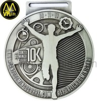 China Custom Metal 3D Gold 3K 5K Marathon Sports Running Race Awards Trophy Medal