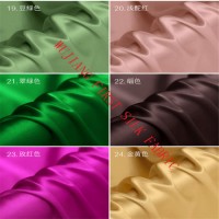 Silk Stretch Satin Available Colors in Stock