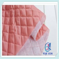 100% Polyester Diamond Ultrasonic Quilted Fabric