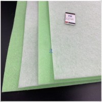 3mm Polyester Needle Felt Filter Green & White Polyester Pad