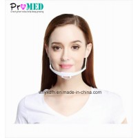 Hotel  SPA  Restaurant  Food service PET/PC/PLASTIC clear transparent face cover Chef mouth cover  p