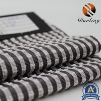 200d High Stretch Yarn Polyester Plaid Fabric for Garment 1