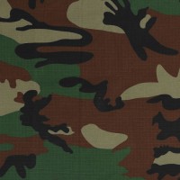 Ripstop Polyester Cotton Camouflage Military Textile Fabric