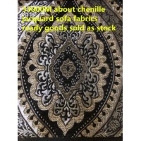 New Arrival Chenille Jacquard Sofa Fabric Stock