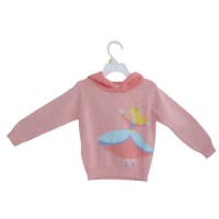 Fashion Cute 100% Cotton Children's /Girl's Princess Charactered Hooded Sweater  Chilren&#