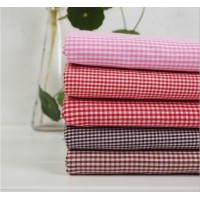 Polyester Cotton Yran Dyed Check Fabric Garment Fabric Upolstery Fabric