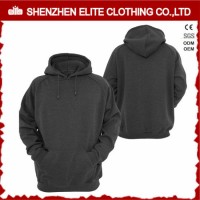 Top Selling Good Quality Dark Grey Custom Hoodies Oversize (ELTHI-33)