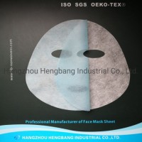 Nonwoven Fabric Facial Mask Sheets 100% Tencel