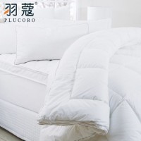 Hotel 100% Cotton White Polyester Fill Comforter 5 Star Hotel King Bed Duvet