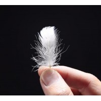 China Factory 8-10cm Washed White Goose Feather