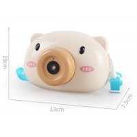 Piggy Bubble Camera Bubble Machine Toy Children Automatic No-Leak Electric Girl Heart Bubble Gun Bub