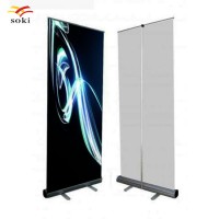 79" Custom Aluminum PP Printed Graphic Display Recycle Pull up Banner Stands Roll up Display
