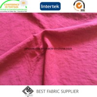 Super Soft Polyester Mechanical Stretch Crinkle Fabric Garment Fabric