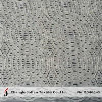 Fashion Circle Pattern Cord Lace Fabric (M0466-G)