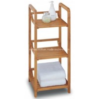 Bamboo Home Storage and Organization Multi-Funtional Rack with Bamboo Strip Door Bamboo 3/4/5-Tier S