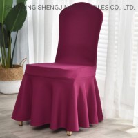 Wedding Sundress Elastic Skirt Chair Cover Hotel Dedicated