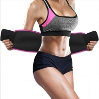 Adjustable Home Gym Workout Sauna Waist Slimming Band  Sweat Fat Burning Belt  Custom Logo Body Shap