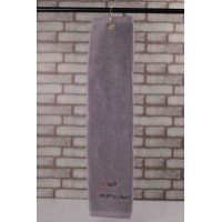Metal Hook Golf Towel Plastic Hook Golf Towel Printed Golf Towel Pocket Golf Towel