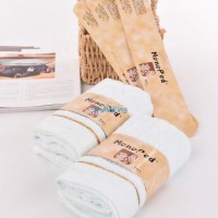 Cheap Custom Printing Paper Double Sided Fold Kraft Hang Tags for Sock Swimwear Jean Handbag Package