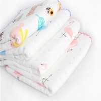 OEM and Customized Bamboo with Cotton Gauze Towel Set for Baby Produc