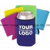 Wholesale Promotional Personalized Custom Printed Neoprene Lunch Cooler Neoprene Collapsible Koozie