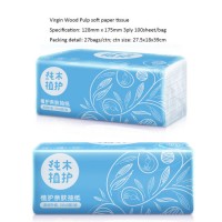 Customize Virgin Wood Pulp Soft Tissue Paper