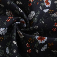Cotton Poplin Printed Cloth Is Suitable for Women's Clothing